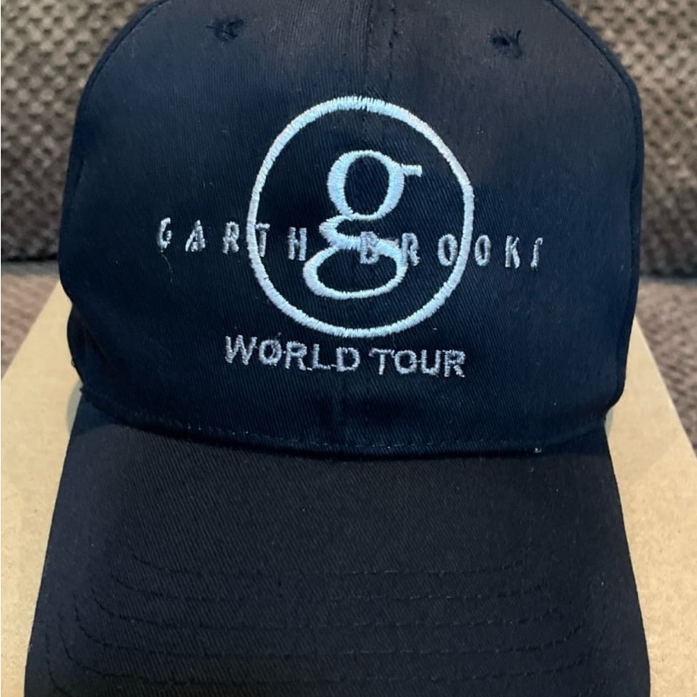 Garth Brooks World Tour Black Cap